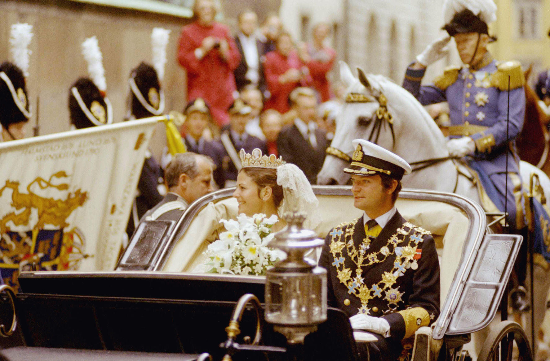 1976: King Carl Gustaf and Queen Silvia Sommerlath